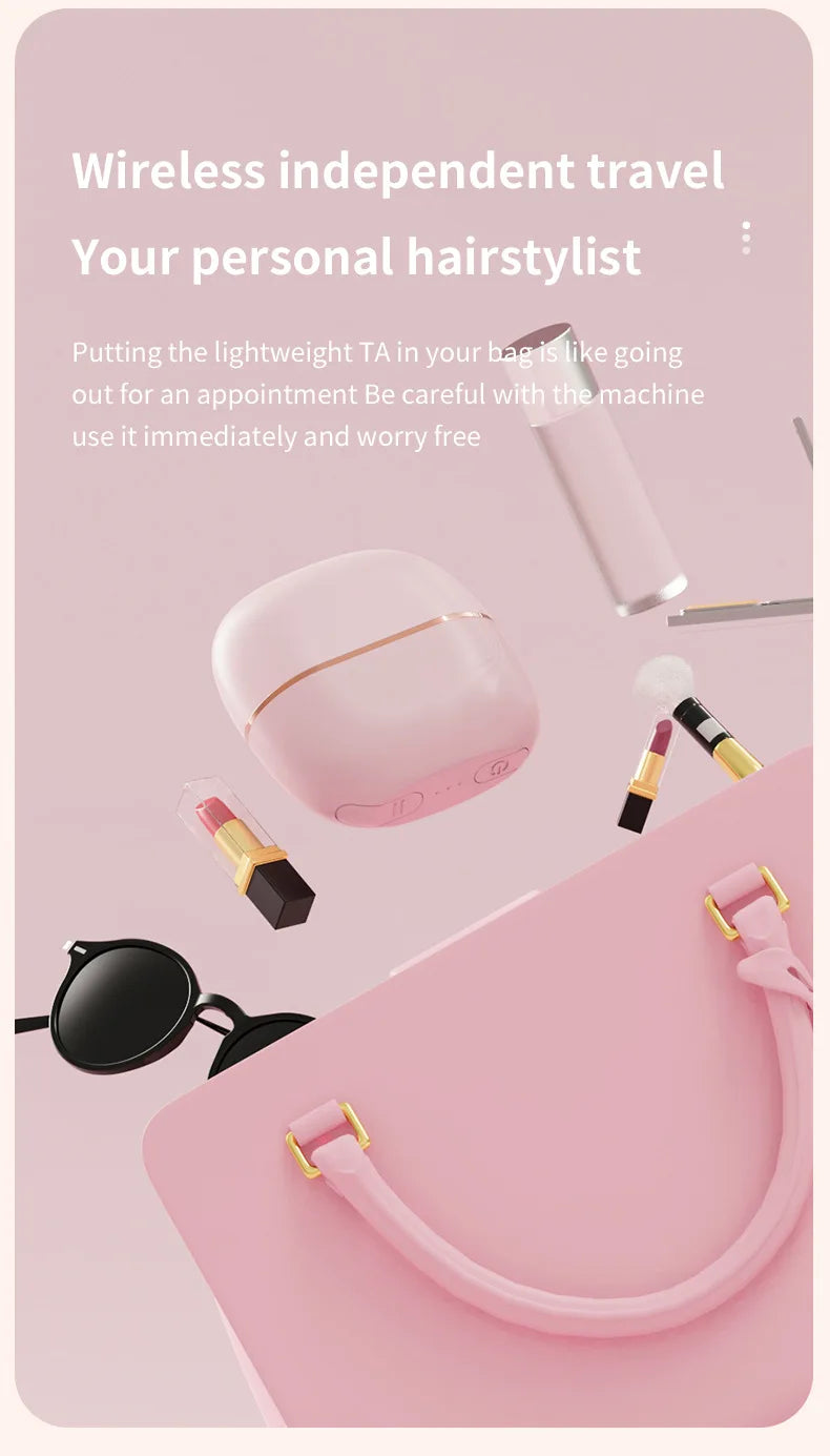 Mini Rechargeable Hair Straightener