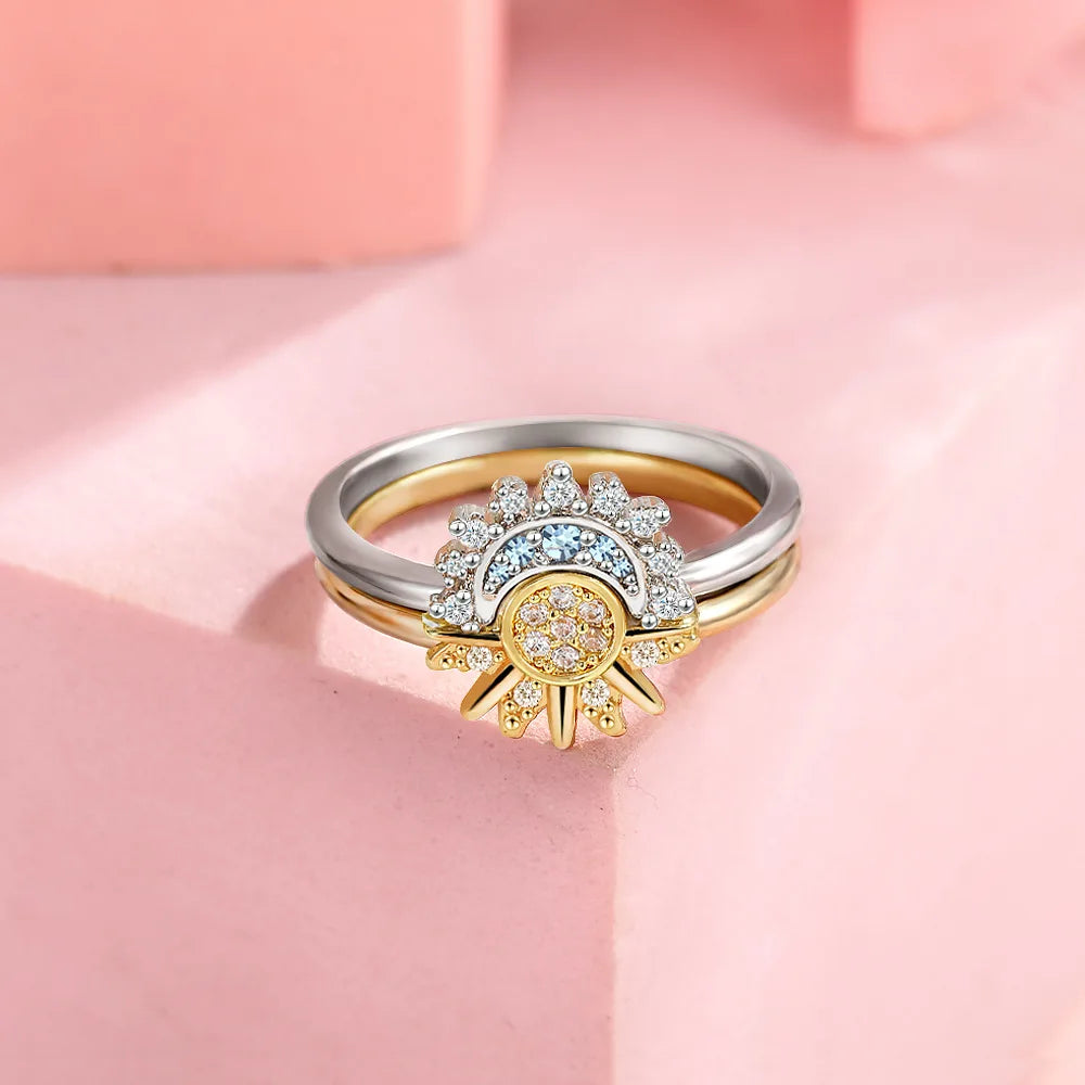 Sun & Moon Rings