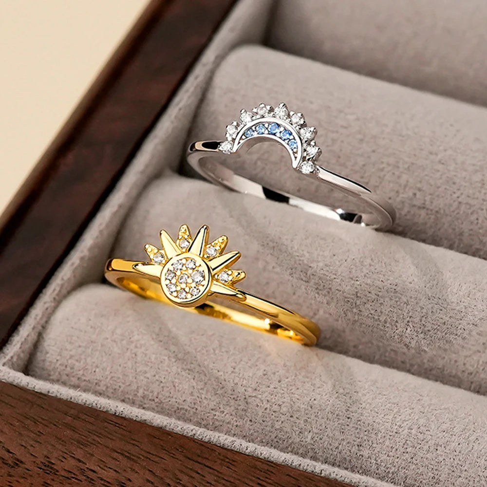 Sun & Moon Rings