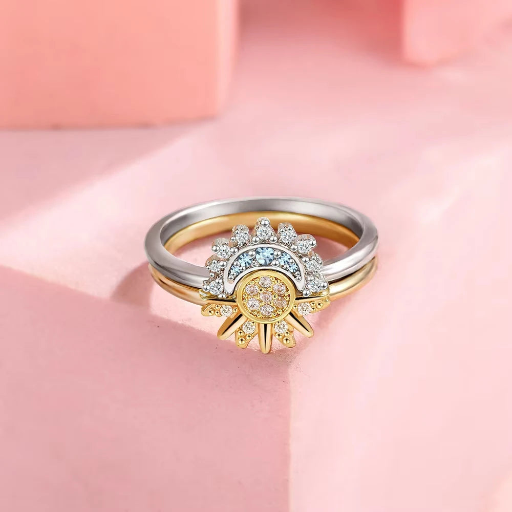 Sun & Moon Rings
